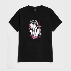 coffee printed black tshirt